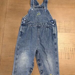 Disney Blue Denim Overalls
